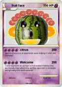 fruit face