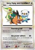 Snivy,Tepig,