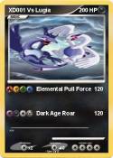 XD001 Vs Lugia