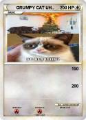 GRUMPY CAT UH..