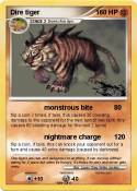 Dire tiger