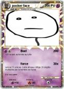 pocker face