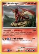 M EX Fire Drago