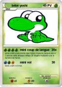 bébé yoshi