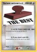 The best card