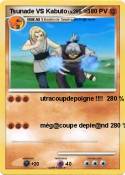 Tsunade VS Kabu