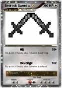 Bedrock Sword