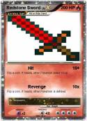 Redstone Sword