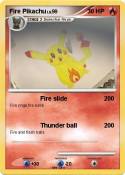 Fire Pikachu