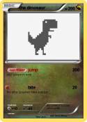 the dinosaur