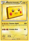 Pikachu Konsole