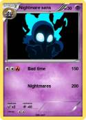 Nightmare sans