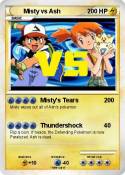 Misty vs Ash