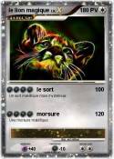 le lion magique
