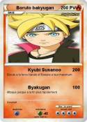 Boruto bakyugan