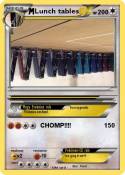 Lunch tables