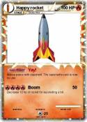 Happy rocket