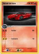 ferrari de luxe