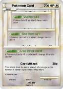 Pokemon Card