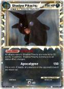 Shadpw Pikachu