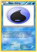 Water Energy
