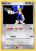 sonic gun
