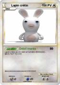 Lapin crétin