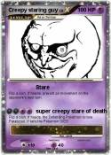 Creepy staring