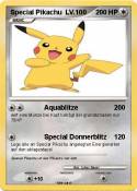 Special Pikachu