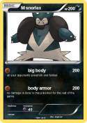 M snorlax