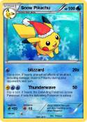Snow Pikachu
