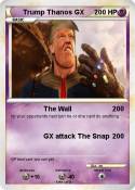 Trump Thanos GX
