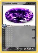 crystal of mora
