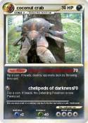 coconut crab