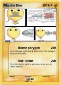 Pikachu Bias