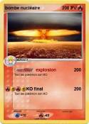 bombe nucléaire