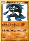 Mega lucario x