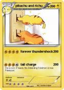pikachu and ric