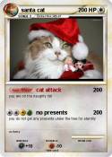 santa cat