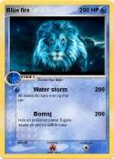 Blue fire