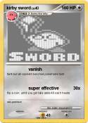 kirby sword