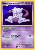babby mewtwoo