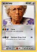 an old lady