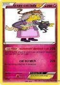crazy cat lady