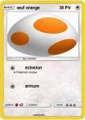 œuf orange