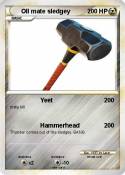 Oll mate sledge