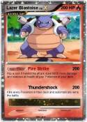 Lazer Blastoise