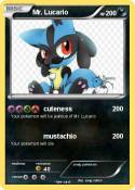 Mr. Lucario