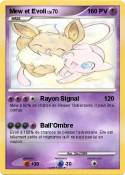 Mew et Evoli