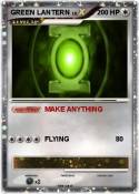 GREEN LANTERN